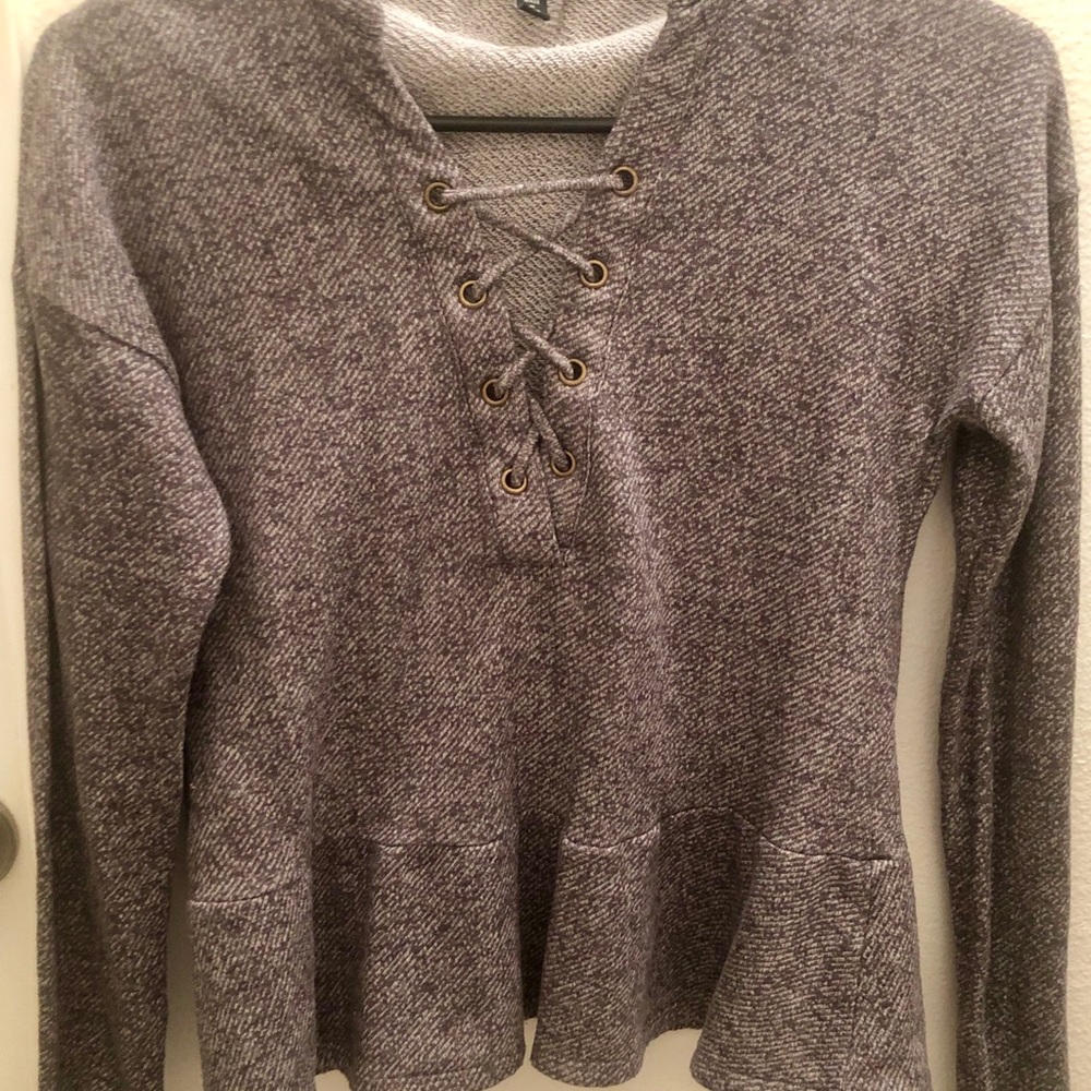 Gray Blouse